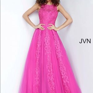 Fuchsia Jovani dress